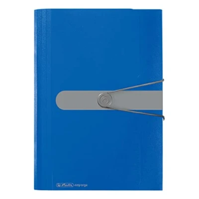 Afbeelding van Herlitz 11208402, A4, Polypropyleen (PP), Blauw, Portret, 300 vel, 12 vakken