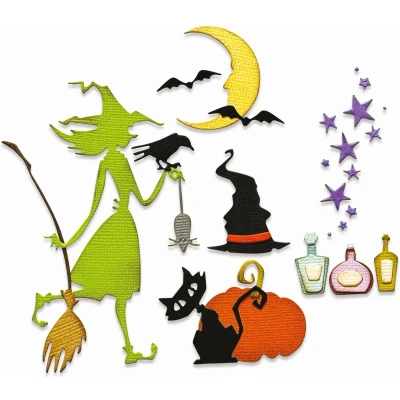 Afbeelding van Sizzix Tim Holtz Thinlits Die Set Vault Wicked 15pcs