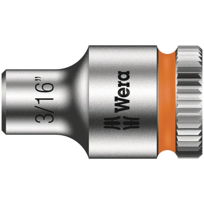 Afbeelding van Wera 8790 HMA Zyklop hand en machinedop 1/4&quot; aandrijving 3/16&quot;x23mm