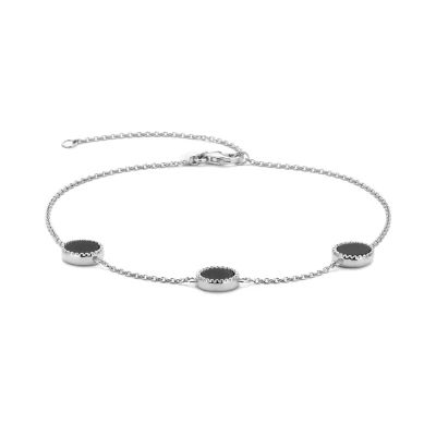 Afbeelding van Parte di Me Enkelbandjes, Dames, Maat: One Size, Silber