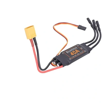 Afbeelding van WANGCL 40A Borstelloze ESC met XT60 Connector Motor Elektrische Snelheidsregelaar BEC Output: 5V/3A voor RC Auto Monster Truck Crawler Drone