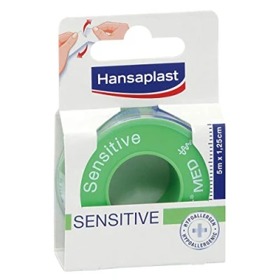 Afbeelding van Hansaplast Sensitive Fixierpflaster 5 m x 1,25 cm, 1 st. Pleister