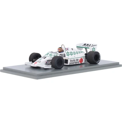 Afbeelding van Arrows A6 Spark Modelauto 1:43 1983 Thierry Boutsen Racing Team S5797 Italian GP Autodromo