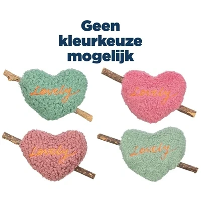 Afbeelding van Trixie matatabi hart pluche assorti