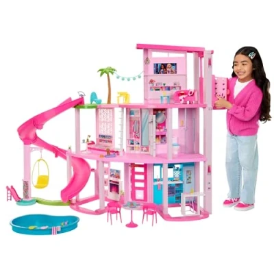 Afbeelding van Barbie Droomhuis Speelset in de kleur Roze