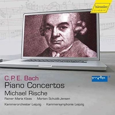 Afbeelding van R. M. Klaas &amp; Leipziger Kammerorchester C.P.E. Bach: Piano Concertos Carl Philipp Emanuel Bach Risc (4 CD)