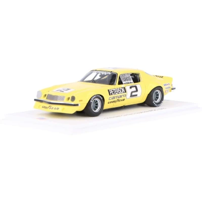 Afbeelding van Chevrolet Camaro Spark Modelauto 1:43 1974 1975 Ronnie Peterson Racing US226 IROC