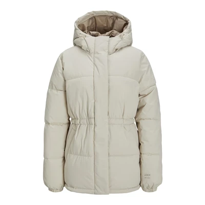 Afbeelding van JACK&amp;JONES JXWORLD Puffer Jacket OTW ACT Pufferjas, Moonbeam, M, maanbeam, M