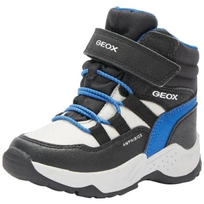 Afbeelding van Geox Sentiero BOY ABX Snowboots voor kinderen, Maat: 38, Light grey/royal Imitatieleer/ textiel