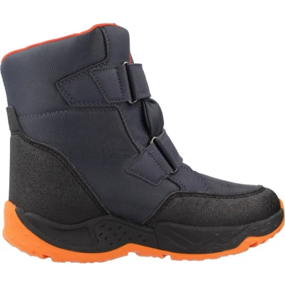 Afbeelding van Geox J SENTIERO BOY B ABX jongens Enkellaarsje, Navy Orange, 26 EU