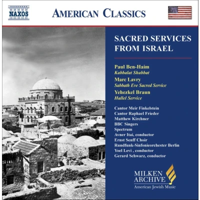 Afbeelding van Ernst Senff Choir, BBC Singers, Yoel Levi, Gerard Schwarz Sacred Services From Israel (CD)