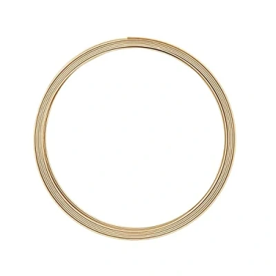 Afbeelding van Vaessen Creative Aluminium platte draad 5x1mm 5m licht goud,