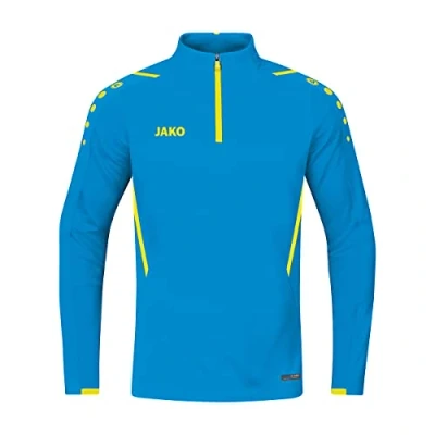 Afbeelding van Ziptop Challenge JAKO blauw/fluogeel / 128