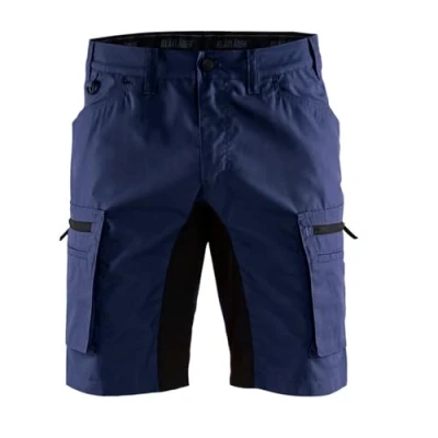 Afbeelding van Blåkläder Service Short Stretch 14491845 Marineblauw/Zwart Maat 50