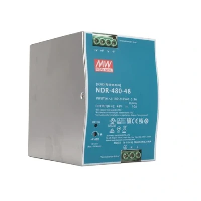 Afbeelding van Mean Well NDR 480 48 DIN rail netvoeding W Aantal uitgangen: 1 x Inhoud: stuk(s)