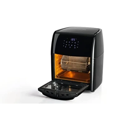Afbeelding van GOURMETmaxx Digitale Hetelucht Friteuse XL Oven 12l 1800 Watt Zwart