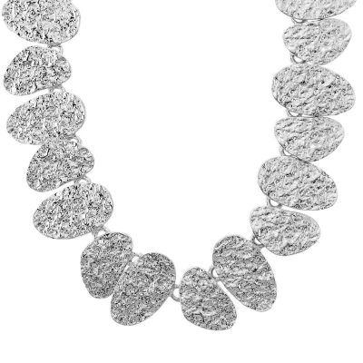 Afbeelding van Behave Chique tijdloze zilverkleurige ketting
