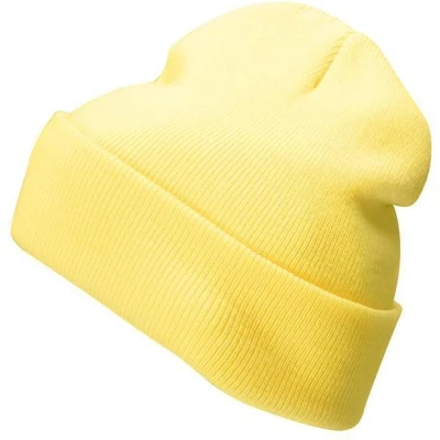 Afbeelding van Myrtle Beach Unisex Gebreide Muts (Lichtgeel)
