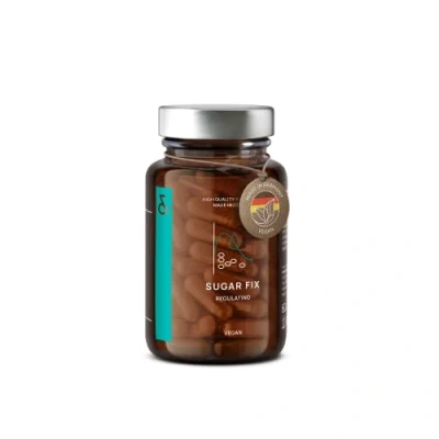 Afbeelding van N9 Sugar FIX Bloedsuiker Supplement Kaneel Capsules met Bitter Melon, Beta Glucan &amp; Chromium 60 Veganistisch Glucose Ondersteunend Bloedsuikerdieet Made in Germany