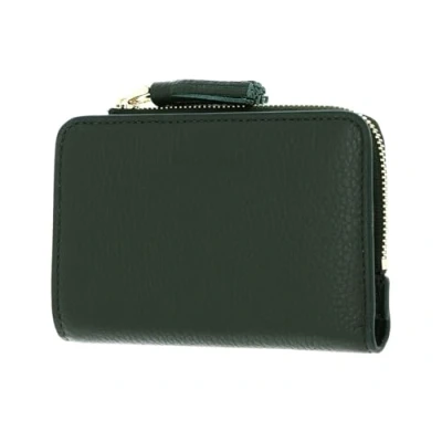Afbeelding van COCCINELLE Leren Portemonnee Tassel Wallet Alga Donkergroen