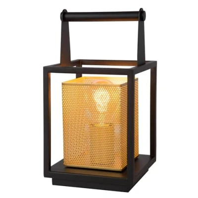 Afbeelding van Lucide SANSA Tafellamp 1xE27 Zwart