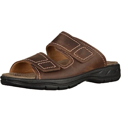 Afbeelding van Jomos Activa Herenslippers, Bruin Capucino, 50 EU