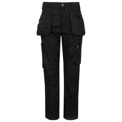 Afbeelding van TuffStuff Heren werk broek 715 Proflex broek, zwart, 34W UK