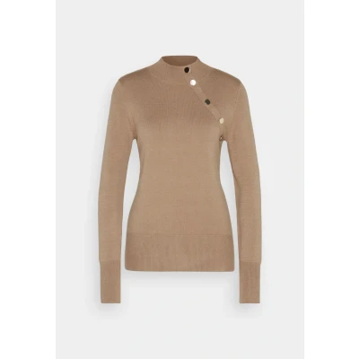 Afbeelding van Morgan Trui, Dames, Maat: XS, Taupe type