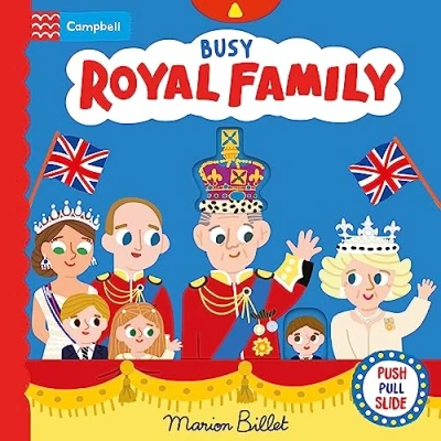 Afbeelding van Busy Royal Family: A Push, Pull and Slide Book