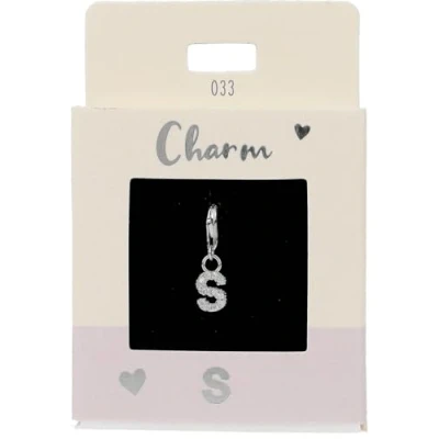Afbeelding van Depesche Hanger &quot;Express yourself&quot; design 033 Letter S