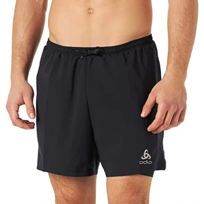 Afbeelding van Odlo Heren 2 in 1 hardloopshort Essential 3 inch