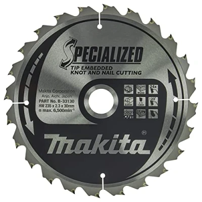 Afbeelding van Makita Specialized zaagblad, 235 x 30 mm, 24Z, B 33130