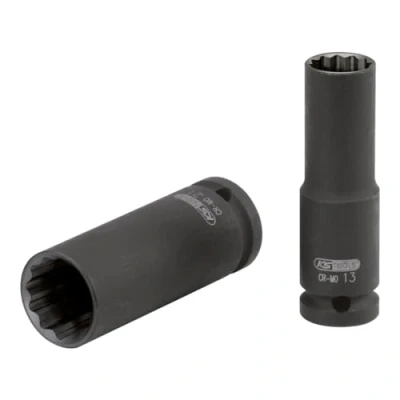 Afbeelding van KS Tools, Dopsleutel + dopmoer, 1/2&quot; stopcontact lang (1/2&quot;)
