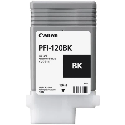 Afbeelding van Canon PFI 120BK Inktcartridge Zwart