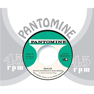 Afbeelding van Ritchie McDonalds &amp; Glen Brown Realize (7&quot; Vinyl Single)