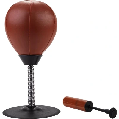 Afbeelding van Engelhart Stress buster 17 x 35 cm PU leer incl. handpomp