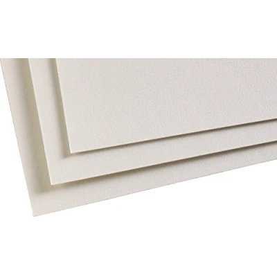 Afbeelding van Clairefontaine 96020C Pastelmat papier, 5 vellen, speciale kaart voor droge pastels, 50 x 70 cm, 360 g, lichtgrijs