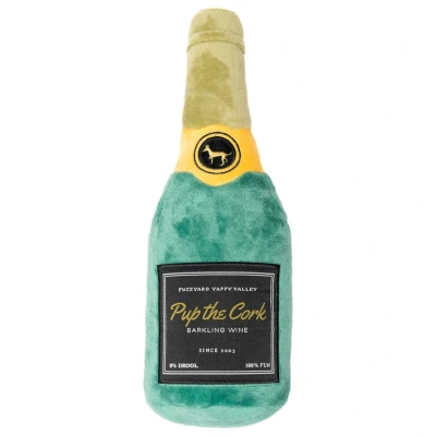 Afbeelding van Fuzzyard Pup The Cork Sparkling Wine Hondenspeelgoed 1 stuk