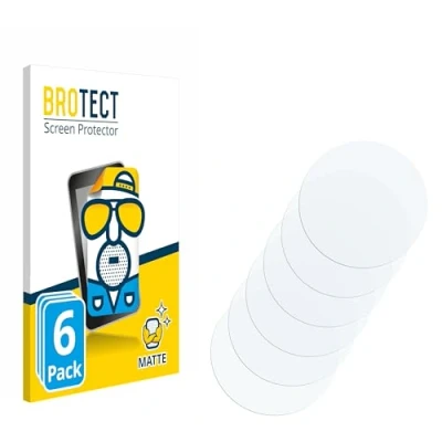 Afbeelding van BROTECT Screenprotector voor Casio W 216H 1AV Folie Beschermfolie matte (6 Stuks)