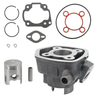 Afbeelding van Area1 Vervangende cilinder 50 cc 2T LC compatibel met Aerox Jog, Nitro Mach G, F12 F15, SR Area51 Gulliver Sonic Rally, 491, Italjet, (Motor)