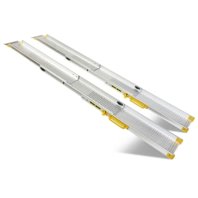 Afbeelding van Datona Oprijplaat Uitschuifbaar 180 Cm (2 Stuks) (180 x 23 6,5 cm)