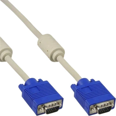 Afbeelding van Kabel Inline S VGA 15HD M 2 meter beige en blauw