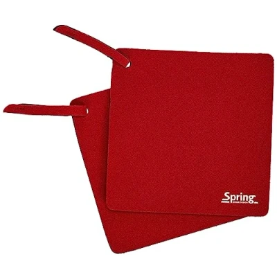 Afbeelding van Spring pannenlap 1 paar (rood)