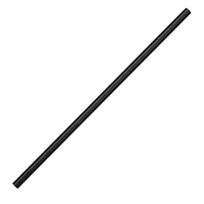 Afbeelding van Fiesta Compostable composteerbare papieren rietjes zwart (250 stuks)
