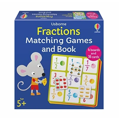 Afbeelding van Fractions Matching Games and Book