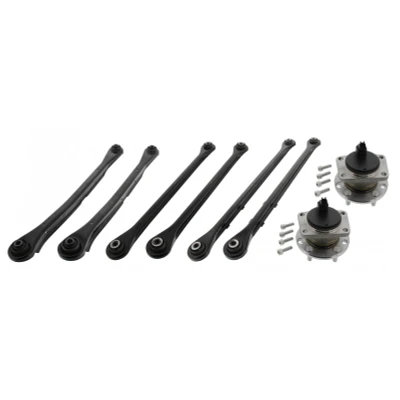 Afbeelding van MAPCO 53614/1 Voorwiel/Achterwiel ophanging Achteras links, rechts Met wielnaaf FORD: MONDEO 3 Stufenheck