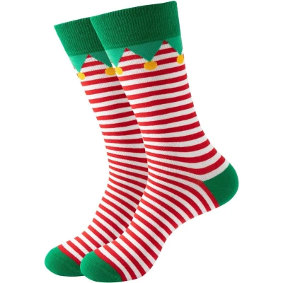Afbeelding van Kousen Kerstsokken 2 paar leuke Kerstkousen Maat 41 47