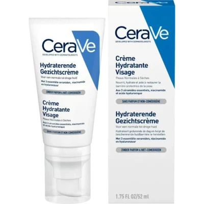 Afbeelding van 6x CeraVe Hydraterende Gezichtscrème 52 ml