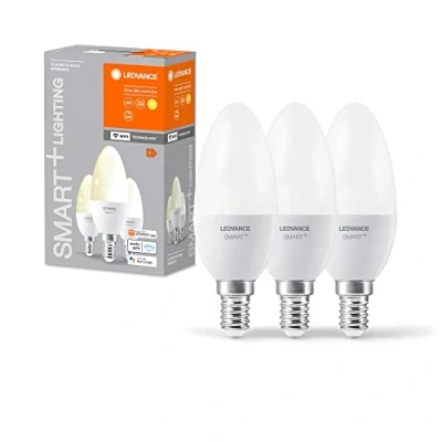 Afbeelding van LEDVANCE Slimme LED lamp met WiFi technologie, E14 basis matte optiek ,Warm wit