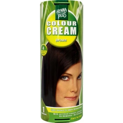 Afbeelding van Hennaplus Colour Cream Brown 4 60 Ml